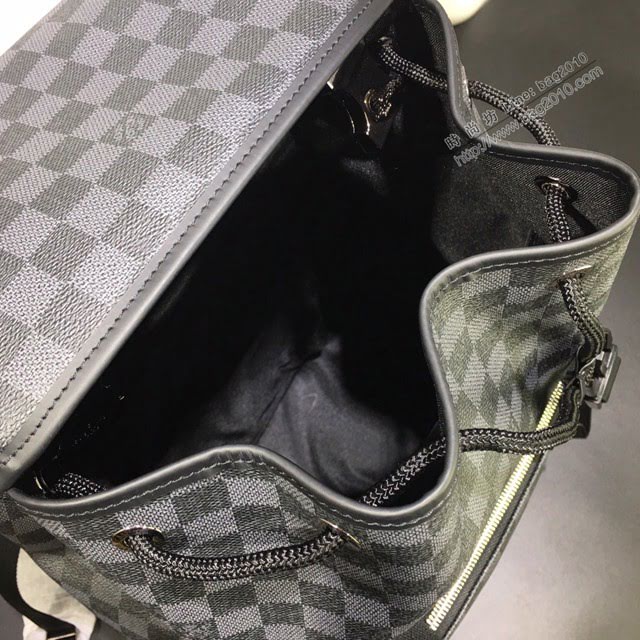 LV包包 LV新款雙肩包 N40005 LV運動風格背包 Zack雙肩包 LV棋盤格男士雙肩背包  ydh3714